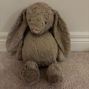 Jellycat Fuzzy Tan Bunny Plush